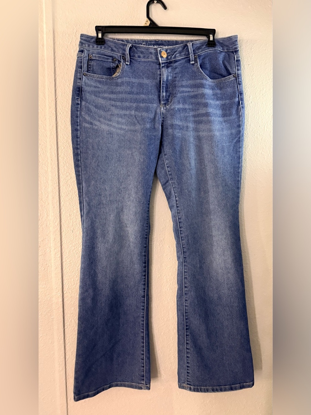No Boundaries Medium Blue Flare Jeans
